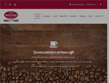 Tablet Screenshot of caffemontero.com